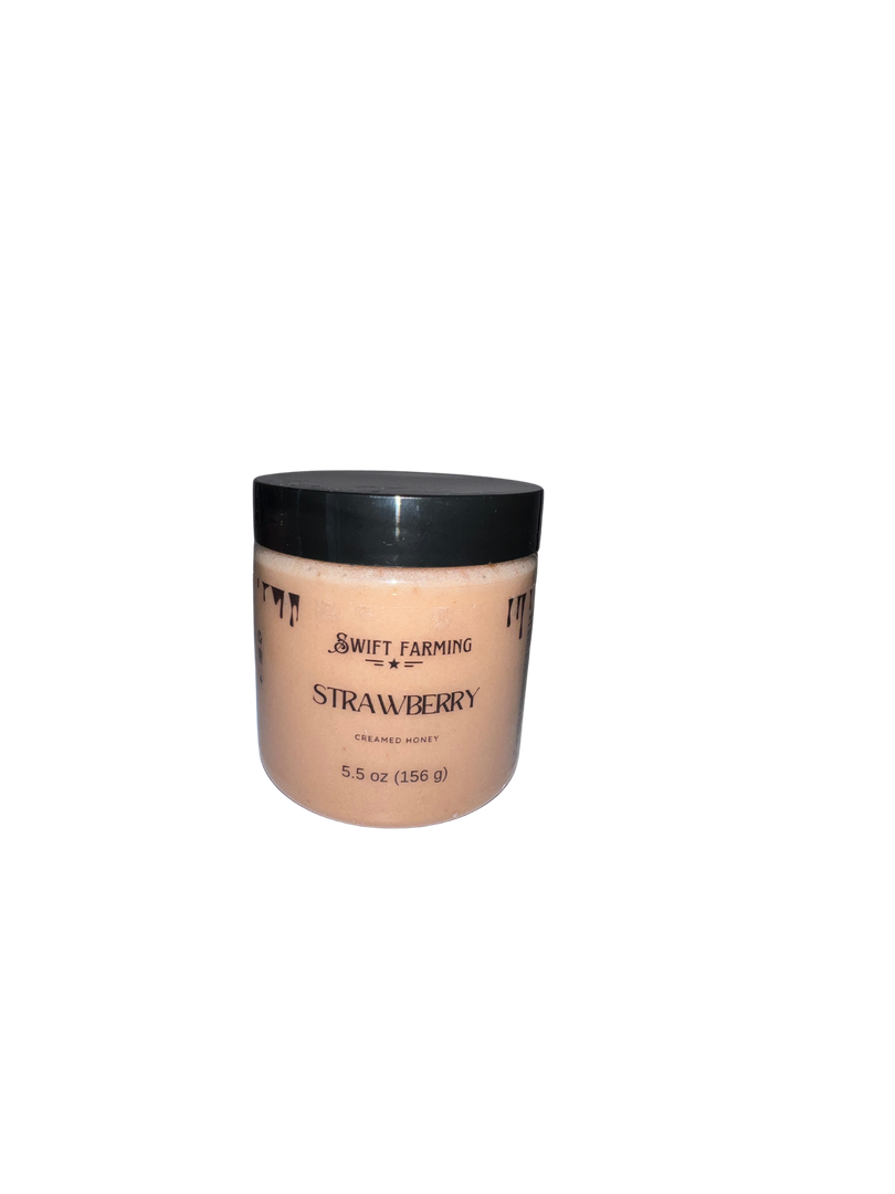 Strawberry Creamed Honey